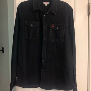 Men’s long sleeve button down